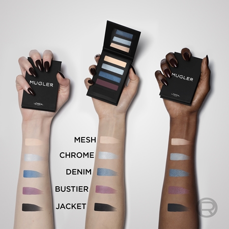 L’Oréal Paris x Mugler paleta de sombras de ojos