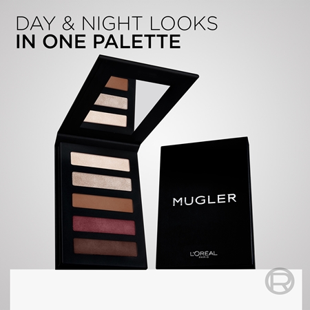 L’Oréal Paris x Mugler oogschaduw palette