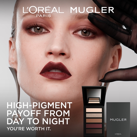 L’Oréal Paris x Mugler палитра сенки за очи