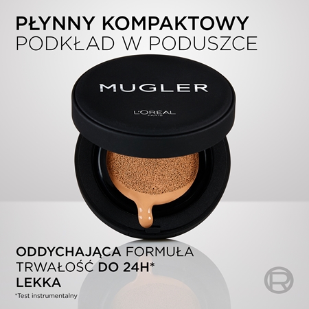 L’Oréal Paris x Mugler Płynny podkład w poduszce dla idealnego krycia