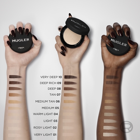 L’Oréal Paris x Mugler long-lasting compact foundation for full coverage