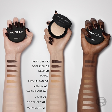 L’Oréal Paris x Mugler dlhotrvajúci kompaktný make-up pre plné krytie