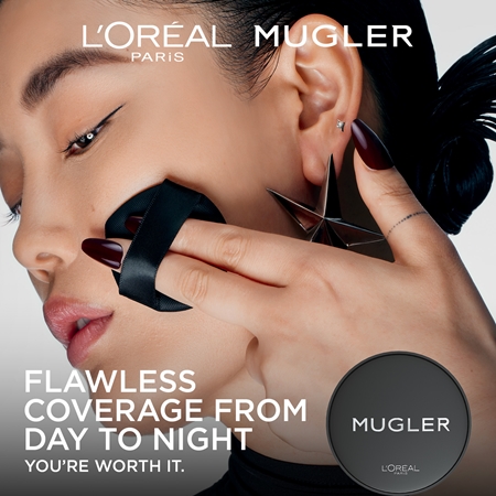 L’Oréal Paris x Mugler συμπαγές μεικ απ μακράς διαρκείας για πληρή κάλυψη