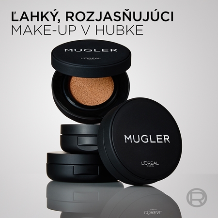 L’Oréal Paris x Mugler dlhotrvajúci kompaktný make-up pre plné krytie