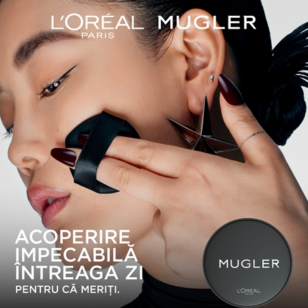 L’Oréal Paris x Mugler machiaj compact persistent acoperire completa
