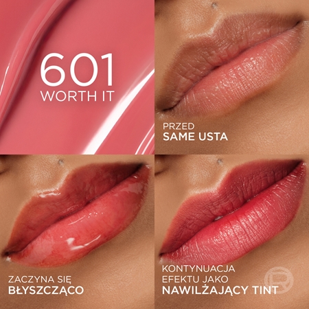L’Oréal Paris Hyaluron Tint Lip Stain Serum szminka w płynie o działaniu nawilżającym