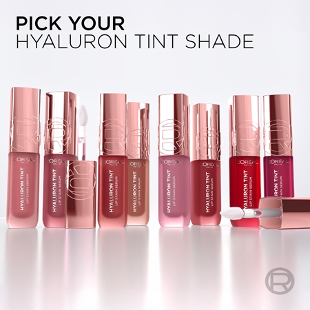 L’Oréal Paris Hyaluron Tint Lip Stain Serum rouge à lèvres liquide pour un effet naturel