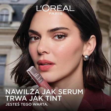 L’Oréal Paris Hyaluron Tint Lip Stain Serum szminka w płynie o działaniu nawilżającym