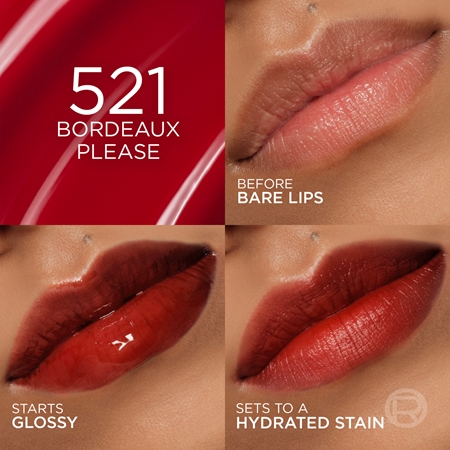 L’Oréal Paris Hyaluron Tint Lip Stain Serum rouge à lèvres liquide pour un effet naturel