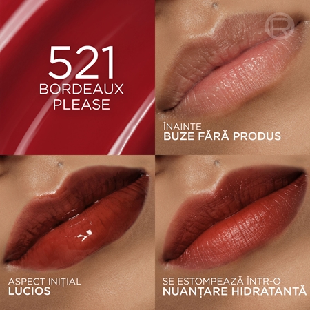 L’Oréal Paris Hyaluron Tint Lip Stain Serum ruj de buze lichid cu efect de hidratare