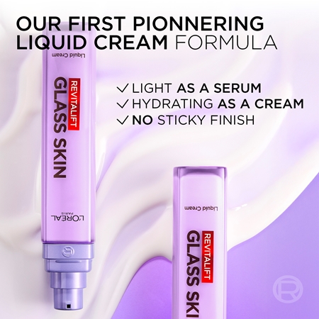 L’Oréal Paris Revitalift Filler Glass Skin Ultra - Nourishing Cream water-based