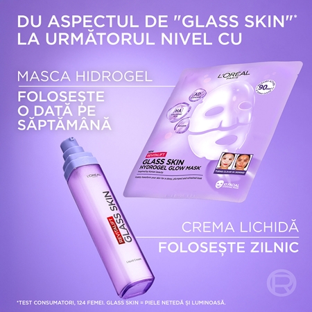 L’Oréal Paris Revitalift Filler Glass Skin Ultra - crema nutritiva pe bază de apă
