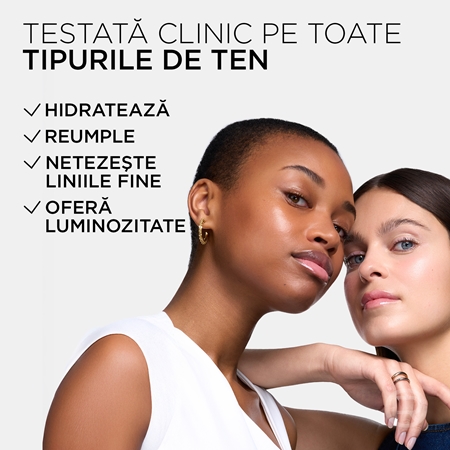 L’Oréal Paris Revitalift Filler Glass Skin Ultra - crema nutritiva pe bază de apă