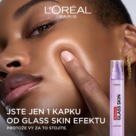 L’Oréal Paris Revitalift Filler Glass Skin intenzivní vyživující krém na vodní bázi