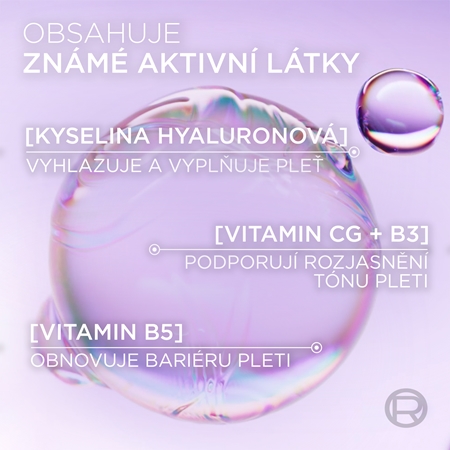 L’Oréal Paris Revitalift Filler Glass Skin intenzivní vyživující krém na vodní bázi