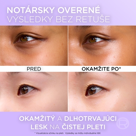 L’Oréal Paris Revitalift Filler Glass Skin intenzívny vyživujúci krém na vodnej báze