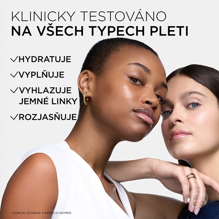 L’Oréal Paris Revitalift Filler Glass Skin intenzivní vyživující krém na vodní bázi