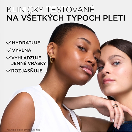 L’Oréal Paris Revitalift Filler Glass Skin intenzívny vyživujúci krém na vodnej báze