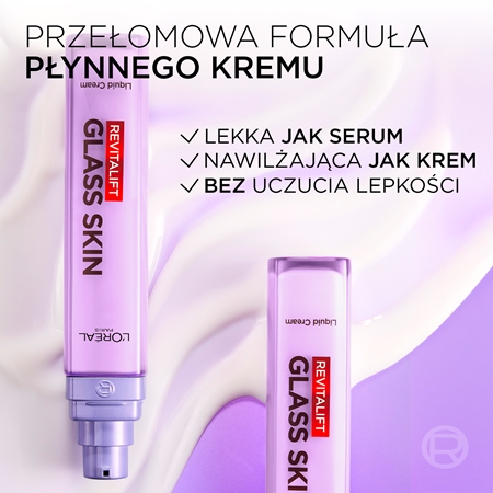 L’Oréal Paris Revitalift Glass Skin krem intensywnie odżywiający na bazie wody