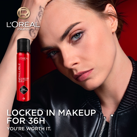 L’Oréal Paris Infaillible 36H spray fixador de maquilhagem