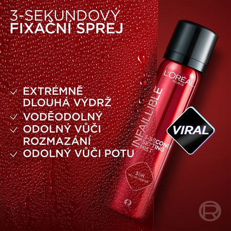 L’Oréal Paris Infaillible 36H fixační sprej na make-up