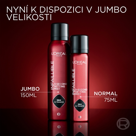 L’Oréal Paris Infaillible 36H fixační sprej na make-up