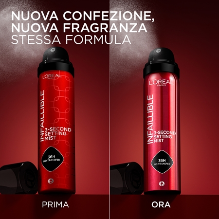 L’Oréal Paris Infaillible 36H spray fissante per il trucco