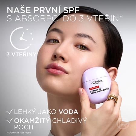 L’Oréal Paris Revitalift Hyaluron Aqua-Fluid lehký ochranný fluid SPF 30
