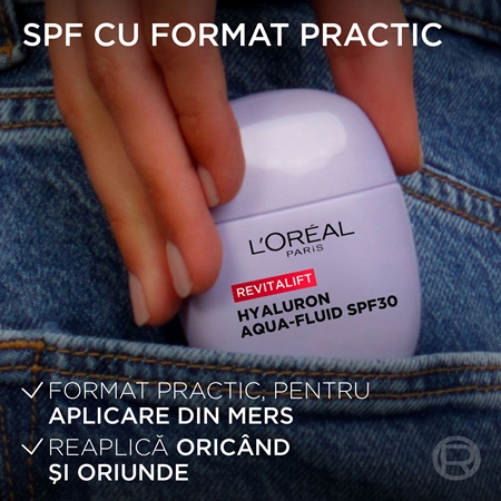 L’Oréal Paris Revitalift Hyaluron Aqua-Fluid fluid protecție SPF 30