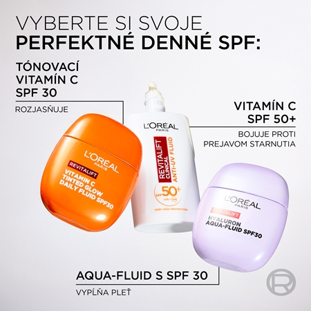 L’Oréal Paris Revitalift Hyaluron Aqua-Fluid ľahký ochranný fluid SPF 30