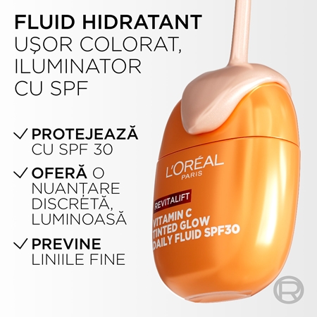 L’Oréal Paris Revitalift Vitamin C fluid protecție SPF 30