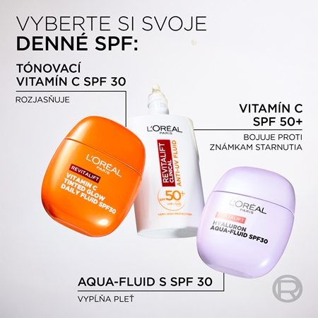 L’Oréal Paris Revitalift Vitamin C ľahký ochranný fluid SPF 30