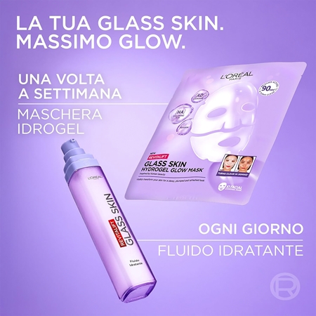 L’Oréal Paris Revitalift Filler Glass Skin crema nutriente intensa a base d’acqua