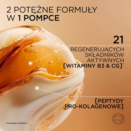 L’Oréal Paris Age Perfect Le Duo Serum dwufazowe serum odmładzające dla efektu rozjaśnienia i wygładzenia skóry