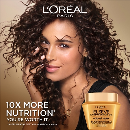L’Oréal Paris Elseve Extraordinary Oil masque d'huile pour cheveux secs