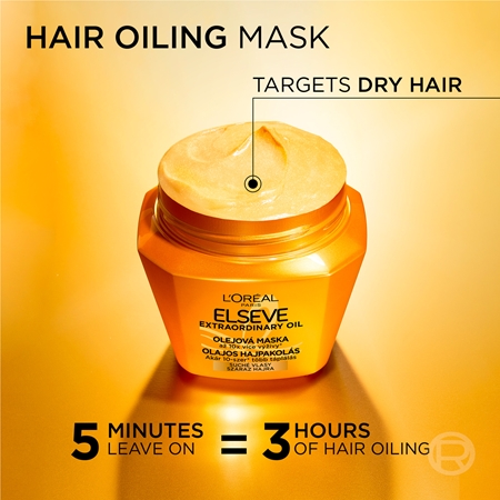 L’Oréal Paris Elseve Extraordinary Oil masque d'huile pour cheveux secs