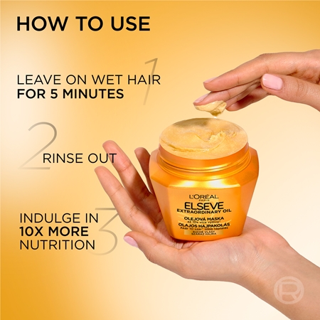 L’Oréal Paris Elseve Extraordinary Oil masque d'huile pour cheveux secs