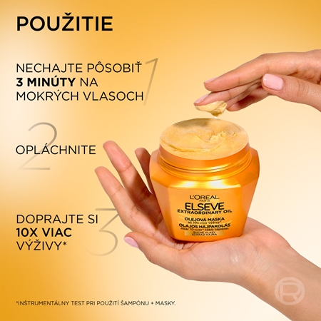 L’Oréal Paris Elseve Extraordinary Oil olejová maska pre suché vlasy