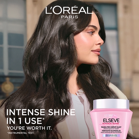 L’Oréal Paris Elseve Glycolic Gloss Hair Mask for brilliant shine