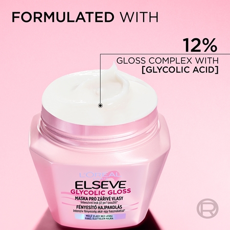 L’Oréal Paris Elseve Glycolic Gloss Hair Mask for brilliant shine