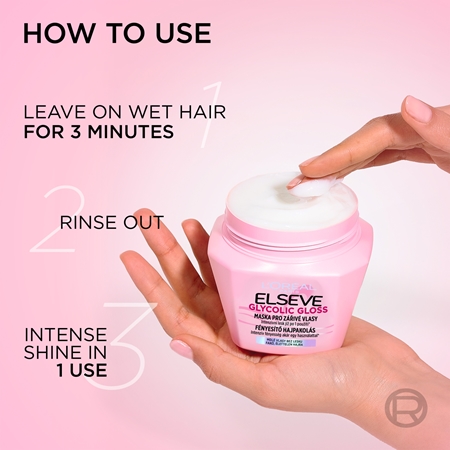 L’Oréal Paris Elseve Glycolic Gloss Hair Mask for brilliant shine