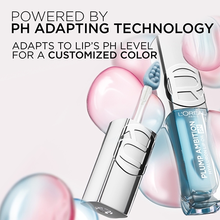 L’Oréal Paris Plump Ambition PH Oil Lip Gloss pH-reactive
