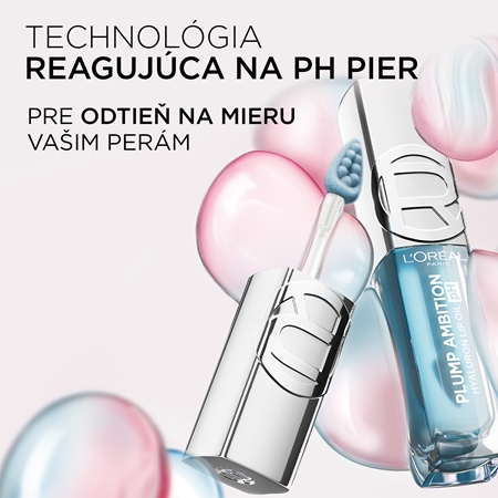 L’Oréal Paris Plump Ambition PH olejový lesk na pery reagujúce na pH