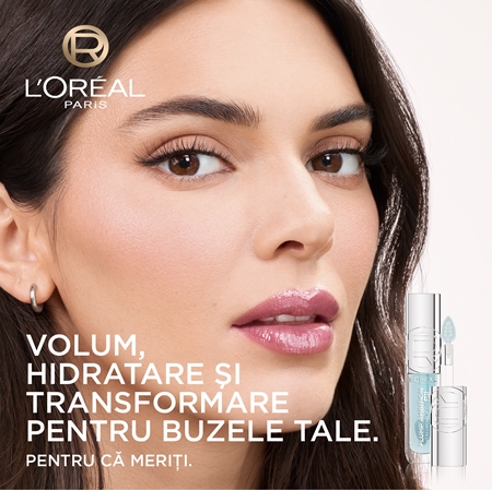 L’Oréal Paris Plump Ambition PH ulei luciu de buze reacționează la pH