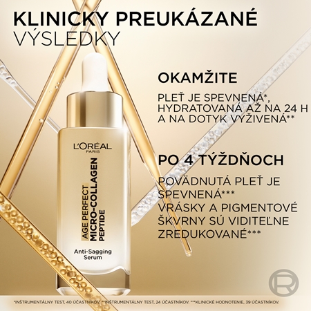 L’Oréal Paris Age Perfect Micro Collagen spevňujúce sérum s peptidmi