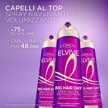 L’Oréal Paris Elvive Collagen Lifter spray volumizzante dalle radici dei capelli
