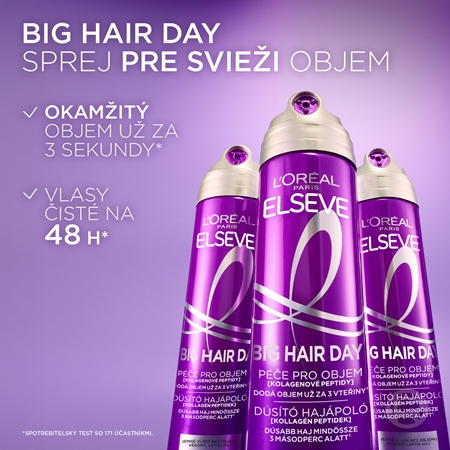 L’Oréal Paris Elseve Collagen Lifter sprej na objem od korienkov