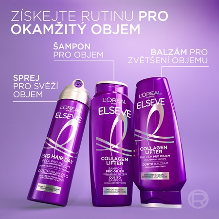 L’Oréal Paris Elseve Collagen Lifter sprej pro objem od kořínků