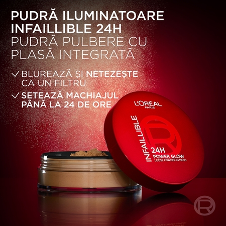 L’Oréal Paris Infaillible 24H Power Glow pudra pentru stralucire