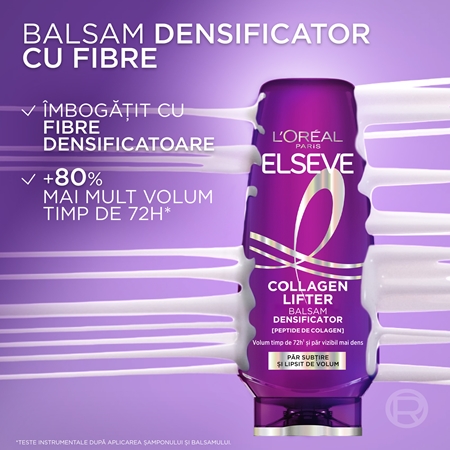 L’Oréal Paris Elseve Collagen Lifter balsam pentru volum și rezistanță